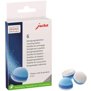 Jura 3-Fasen Reinigingstabletten (6St) 24225