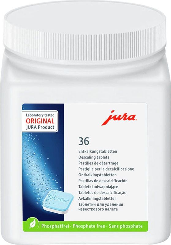 JURA 70751 - 2 in 1 Ontkalkingstabletten - 36 stuks