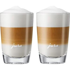 Jura LATTEGLAS105MM2 - Koffie accessoire Transparant