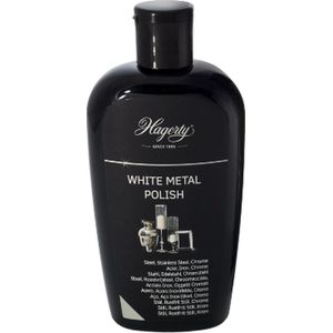 Hagerty White Metal Polish - Poetsmiddel voor (roestvrij)staal en chroom - 250 ml