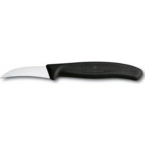 Victorinox Swiss Classic Schilmesje Zwart Gebogen 6cm