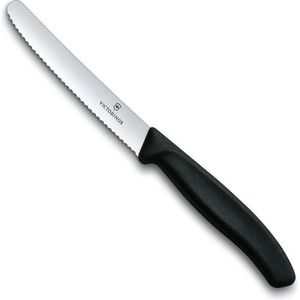 Victorinox - Tomatenmes Swiss Classic - Zwart - Gemaakt in Zwitserland
