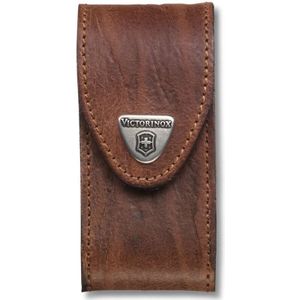 Victorinox riem etui bruin - Leer - Voor o.a. Swisschamp en Cybertool