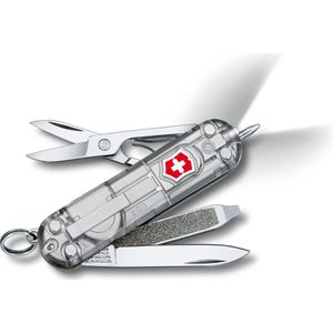 Victorinox Taschenmesser Signature Lite (7 Funktionen, Kugelschreiber, LED-Licht, Nagelfeile, Klinge, Schere)