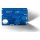 SwissCard Victorinox Lite 13 Functies Transparant Blauw