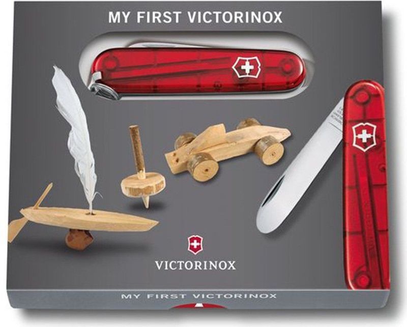 VICTORINOX Schweizer Taschenmesser My First Victorinox rot