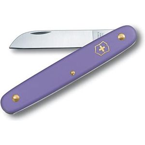 Victorinox Bloemenmes voor tuinwerk, roestvrije rechte rand, universele messing, professionele nylon handgreep, Zwitsers gemaakt