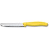 VICTORINOX Gemüsemesser Swiss Classic silber, gelb