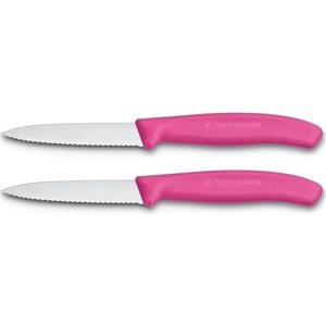 Victorinox - Swiss Classic - Groentemessen - Roze - RVS en Kunststof - 2-Delig