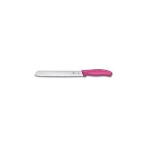Victorinox Swiss Classic Broodmes - 21cm - RVS/PP Kunststof - Roze