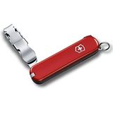 Victorinox Taschenmesser Nagelknipser Nail Clip 582 (4 Funktionen, Nagelknipser, Zahnstocher, Ring, Pinzette) rot