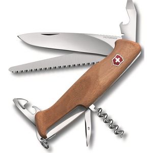 Victorinox Ranger Wood 55 Zwitsers Zakmes - 10 Functies - Hout