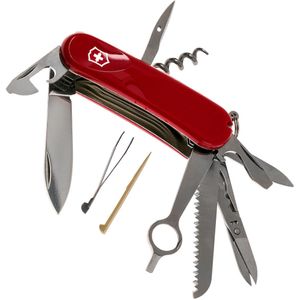 Victorinox Taschenmesser Evolution 23 (17 functies, kliniek, nagelvijl, Lupe, houtsäge, drahtabisolier, schere) rood
