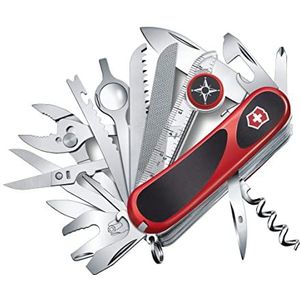 Victorinox Taschenmesser Evolution S54 (32 functies, Feststellklinge, houtsage, lupe, combi-Zange) rood/zwart