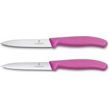 Victorinox - Groentemes Glad+Kartel - 2 Stuks - Roze - Metaal