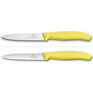 Victorinox - Swiss Classic - Tomaten- en Tafelmesser - Groen - Kunststof