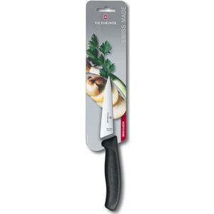 Victorinox - Swiss Classic Koksmes - Zwart - RVS/Fibrox