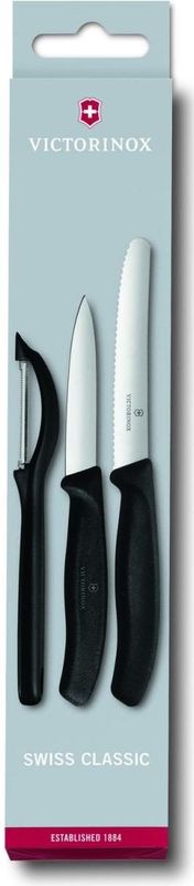 Victorinox - Swiss Classic - Dunschiller-set - Zwart - 3-delig