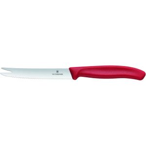 Victorinox - Swiss Classic - Kaas en Worstmes - Rood - RVS