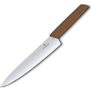 Victorinox Swiss Modern Koksmes - 22cm - RVS/Walnoot Hout - Giftbox