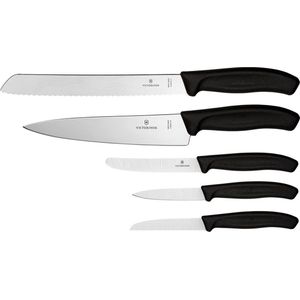Victorinox Keukenset Messenset - 5-delig - RVS Lemmet - Kunststof Heft