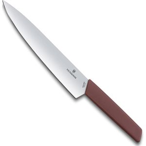 Victorinox Swiss Modern vleesmes 22cm - Rood handvat - Kunststof