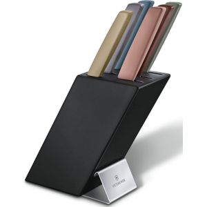 Victorinox Swiss Modern Messerblock, 6-teilig farbig