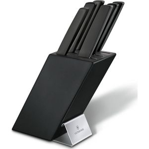 Victorinox - Swiss Modern - Messenset - Zwart - Beukenhout - 6 Stuks