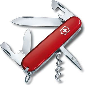 Victorinox Spartan Zwitsers Zakmes - 12 Functies - Klassiek Rood - RVS