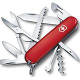 Victorinox Huntsman Zwitsers Zakmes - 15 Functies - Klassiek Rood - RVS