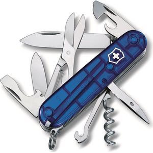 Victorinox Swiss Army Climber Multitool 14 Functies Transparant Blauw