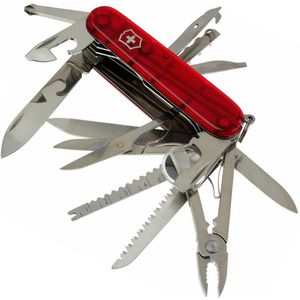 Victorinox SwissChamp 1.6795.T Zwitsers zakmes Aantal functies 33 Rood (transparant)