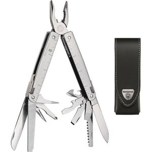 SwissTool 27 + Leren Hoesje Victorinox