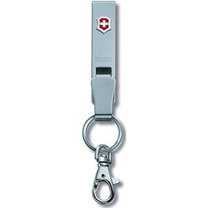 Victorinox Riemhanger Multiclip RVS met karabijnhaak en splitring