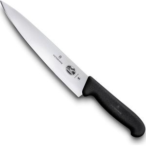 Victorinox - Fibrox Pro - Carving Mes - Roestvrij Staal - 22 Cm Lemmet