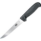 VICTORINOX Ausbeinmesser Fibrox silber, schwarz, Klinge: 12,0 cm