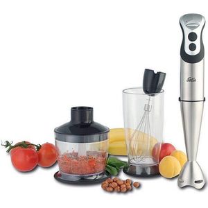 Solis Power Mixer Pro 830 Staafmixer Set - Handmixer - RVS