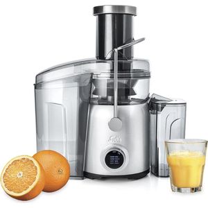 Solis Juice Fountain Compact 8451 - Sapcentrifuge - Juicer - Zilver