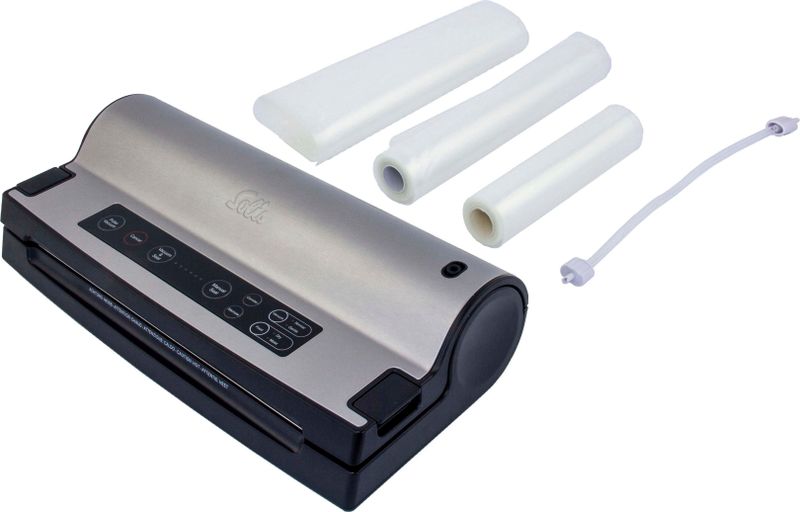 Solis - Vac Prestige - Vacumeermachine - Zwart - Kunststof