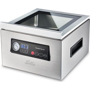 Solis - Chamber Vac Pro - Vacuümmachine - Zilver - Vloeistoffen