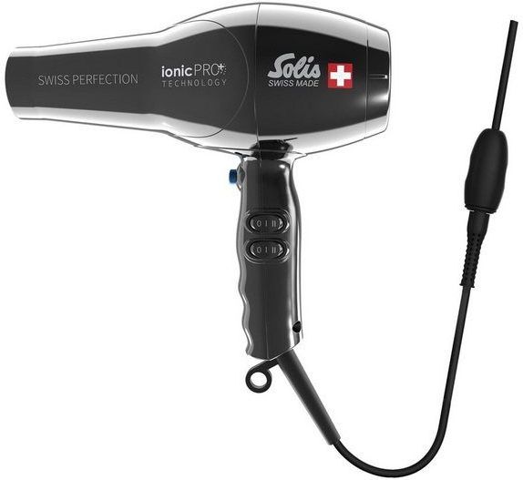 Solis Swiss Perfection 360º ionicPRO 440 - Föhn - Haardroger Professional - Zwart