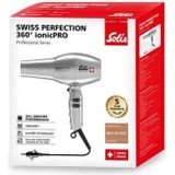 Solis Swiss Perfection 360º ionicPRO 440 - Föhn - Haardroger Professional - Zilver