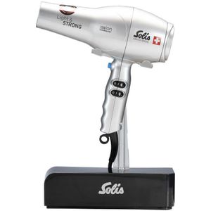 Solis Light & Strong 422 Föhn - Haardroger Professional - Zilver
