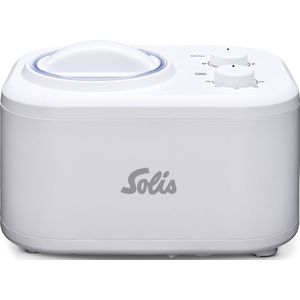 Solis Gelatissima Eismaschine Kompressor, 1 Liter Eis, Rezeptbuch