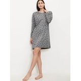 Triumph - Endless Comfort - Nachthemd - Donkergrijs Melange - Katoen