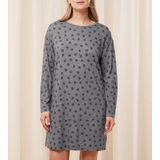 Triumph - Endless Comfort - Nachthemd - Donkergrijs Melange - Katoen