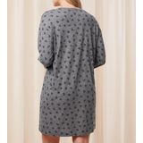 Triumph - Endless Comfort - Nachthemd - Donkergrijs Melange - Katoen