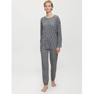 Triumph - Endless Comfort - Pyjama Set - Dark Grey Melange - Dames