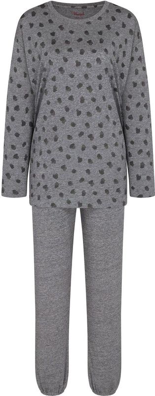 Triumph - Endless Comfort - Pyjama Set - Dark Grey Melange - Dames