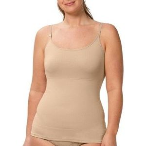 Triumph - Vormgevend Onderhemd - Zwart - Katoen